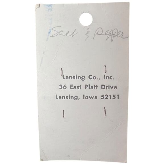 Vintage Lansing White Pearl Buttons 4 Count Iowa NOS Sewing Craft - Picture 3 of 4